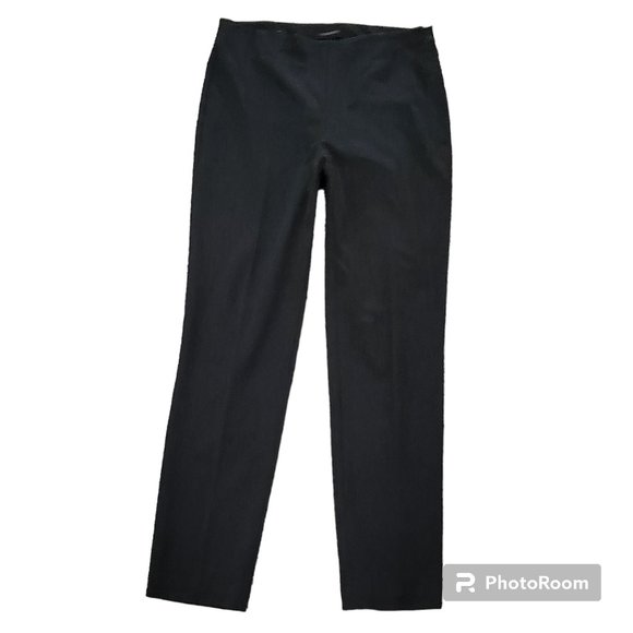 Talbots Heritage Flat Front Side Zip Trouser Pant Career Wear Size 8 Long - Picture 1 of 9